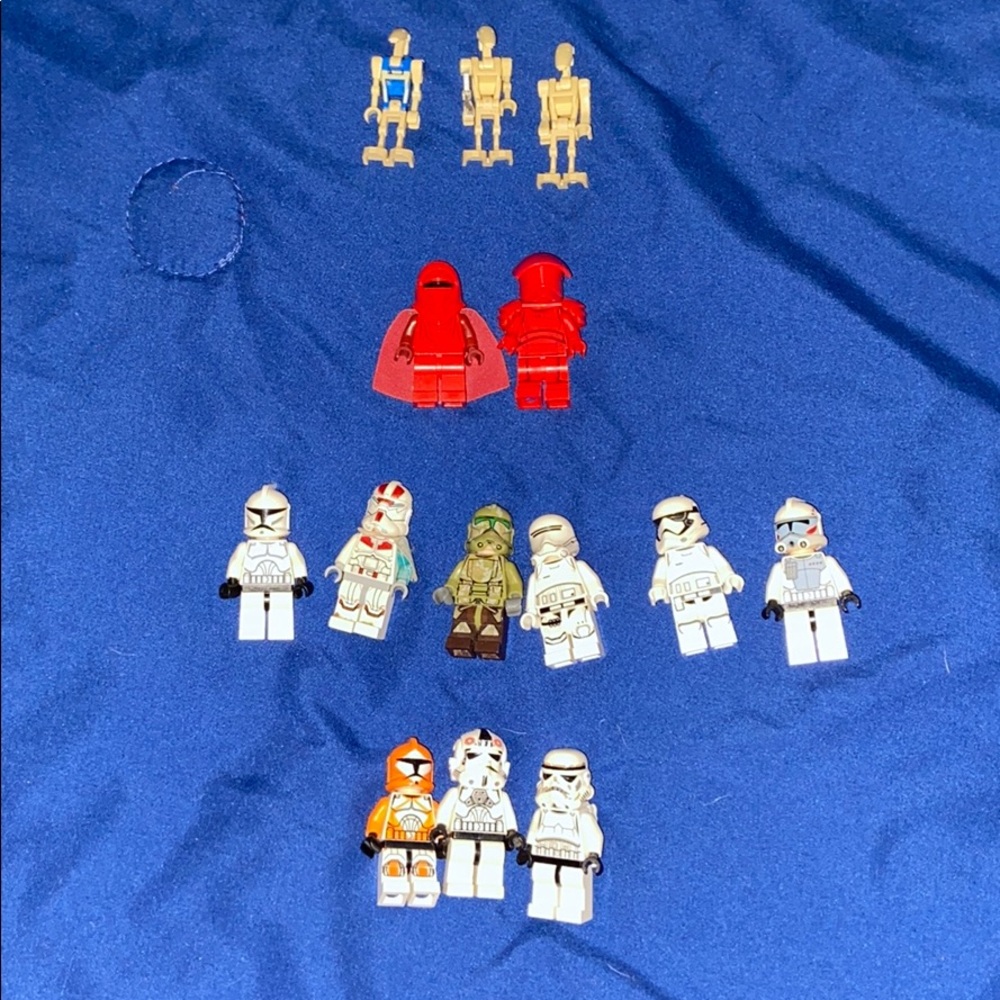 Lego minifigures (Star Wars)